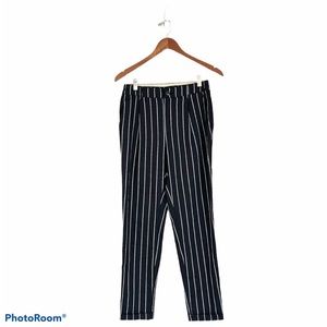 Forever 21 Black Striped Pants (RARE)